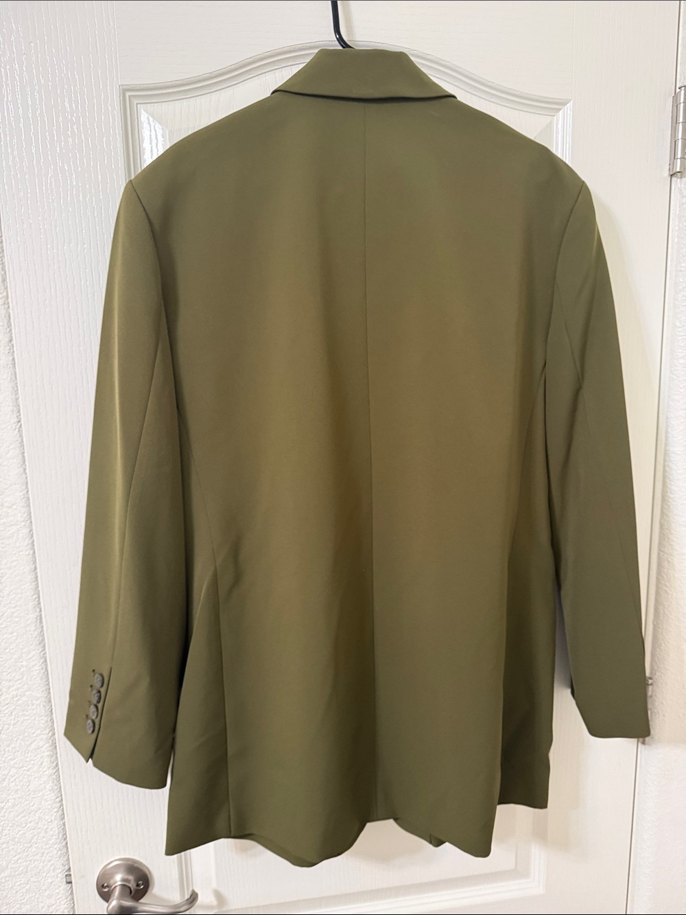 Kenneth Cole Olive Women’s boyfriend Fit Blazer NWT - Picture 3 of 3